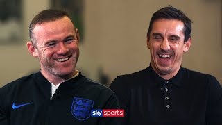 Who is the best England player Wayne Rooney ever played with  Exclusive Interview [upl. by Eiryt]