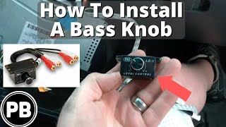 How to add a Universal Subwoofer Bass Knob to any Amplifier [upl. by Ennovi]