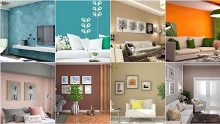 Modern living room color combinations 2025 home interior wall painting colours ideas [upl. by Dave]