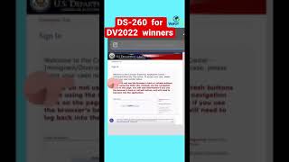 Getting Started with DS260 Application Form  DV2022 Selectees [upl. by Gustavo]