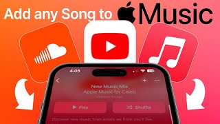 How to add ANY Song to Apple Music [upl. by Filiano]