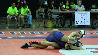 2016 HHSAA wrestling Girls 145 final [upl. by Branca291]