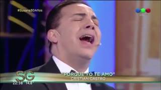 Cristian Castro  Yo te amo Vivo [upl. by Ettelliw]