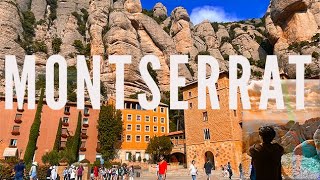 MONTSERRAT BY PUBLIC TRANSPORT  HIKE TO SANT JERONI  Top Attractions in and around Barcelona [upl. by Lissa]