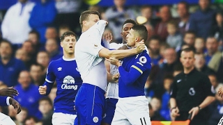 FUNNY FIGHT BETWEEN KEVIN MIRALLAS AND GIANT ROBERT HUTH [upl. by Fortuna]