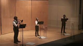 Trio for Trombones  Ludwig van Beethoven Arr Smith [upl. by Alliuqaj]