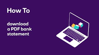 How to download a PDF bank statement  NatWest [upl. by Scever641]