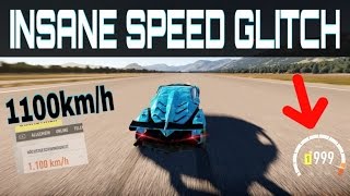 Driving over 1100kmh   Forza Horizon 2  Insane NEW Topspeed Glitch [upl. by Gwenny]