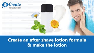 How to make a Mens After Shave Lotion [upl. by Adikam]