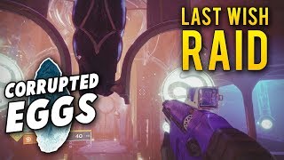 All Last Wish Raid Corrupted Egg Locations Destiny 2 Forsaken [upl. by Cosetta47]