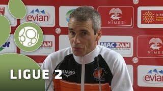 Conférence de presse Nîmes Olympique  Stade Lavallois 21  20132014 [upl. by Nur342]