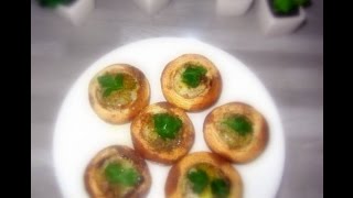 Champignons aux oeufs de caille [upl. by Anirtak]