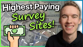 Top 10 Surveys Sites that I ACTUALLY use easy and pay well [upl. by Tamah]