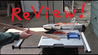 WEN 3720 10 inch Table Saw REVIEW [upl. by Ak]