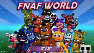 FNAF World Full Playthrough Normal Mode [upl. by Swarts20]