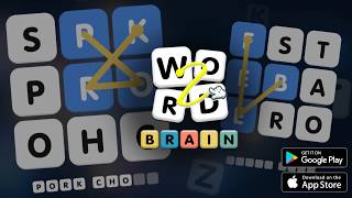 Word Brain free puzzle word  Connect to Find Word [upl. by Alimak104]