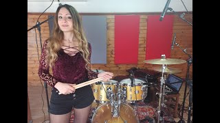 LED ZEPPELIN  GOOD TIMES BAD TIMES  DRUM COVER by CHIARA COTUGNO [upl. by Anitra]