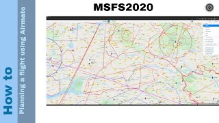 Flight Simulator 2020 How to Planning a flight using Airmate [upl. by Sirovat301]