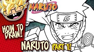 How to Draw NARUTO Naruto  PART 1  Easy StepbyStep Drawing Tutorial  Anime Thursdays [upl. by Camala]