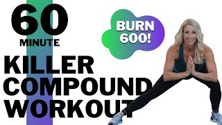 60 Minute Killer Compound Workout  Total Body Workout  Tracy Steen [upl. by Tem]