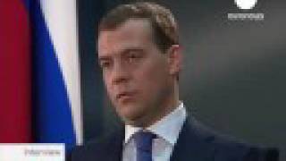 euronews  interview  Dmitry Medvedev [upl. by Merrel]