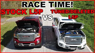 REAL LIFE TEST OF STOCK VS MODIFIED DURAMAX [upl. by Eatnohs]