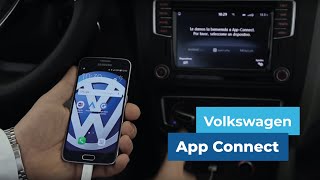 Conectá tu celular a tu Volkswagen APPCONNECT [upl. by Akimik]