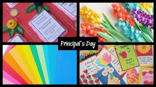 DIY simple and easy principals day card 👩🏻‍🏫❤️ beautiful greeting card ideas  Aiman Abbas [upl. by Suchta392]