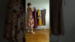 Dressing pour les Ladies  robes pour lautomne et lhiver de la collection Lignes de France [upl. by Fawn]