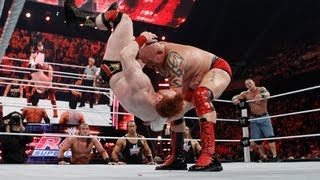 Cena amp Sheamus vs Ziggler Swagger amp Tensai [upl. by Tomkins6]