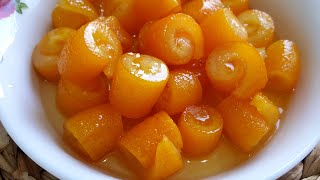 Homemade Orange Peel Jam  Orange Marmalade Recipe [upl. by Labannah]