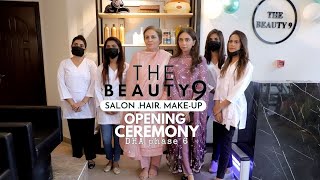 Opening Ceremony of THE BEAUTY 9 SALON  Salon Store [upl. by Billye]