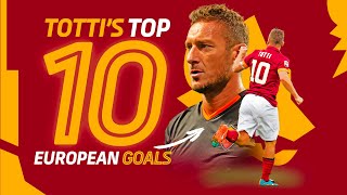 TOTTIS TOP 10 EUROPEAN GOALS [upl. by Drucill]