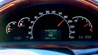 Mercedes V8 400 CDI BiTurbo diesel acceleration [upl. by Eitsyrk188]