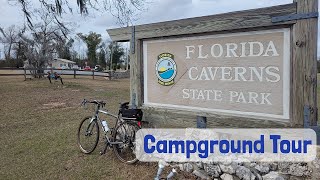 Campground Tour Florida Caverns State Park Marianna Florida [upl. by Eisdnyl]