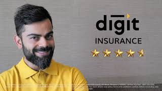 Virat Kohli Switches to Digit Insurance [upl. by Neelyhtak905]