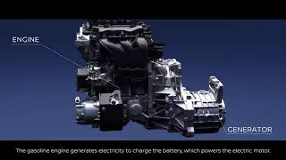 Nissan e POWER technology explained [upl. by Hinch]