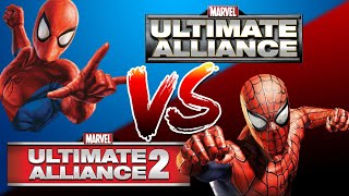 Marvel Ultimate Alliance vs Marvel Ultimate Alliance 2 [upl. by Ainorev]