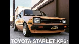 TOYOTA STARLET KP61 WEBER 3236 [upl. by Drofnelg]