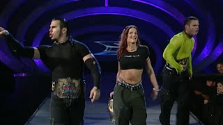 The Hardy Boyz vs Raven amp Tazz WWF Tag Team Titles Match SmackDown October 12 2000 [upl. by Anavahs127]