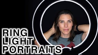 How to Use a Ring Light to Simplify Portrait amp Video Lighting [upl. by Yniffit194]