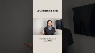 Que es leucoplasia oral  Odontologia Con Cri [upl. by Aennil]