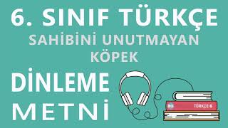 Sahibini Unutmayan Köpek Dinleme Metni  6 Sınıf Türkçe ATA [upl. by Iht539]