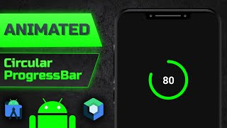 How to Make an Animated Circular Progress Bar in Jetpack Compose  Android Studio Tutorial [upl. by Etnoval401]