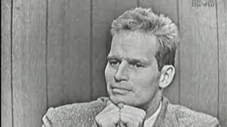 Whats My Line  Charlton Heston Douglas Fairbanks Jr panel Oct 28 1956 [upl. by Berger]