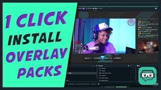 How to Import  Export Overlay Packs in Streamlabs OBS [upl. by Baggott]