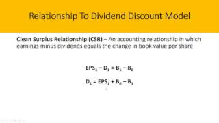 Residual Income Method RIM Valuation And Examples [upl. by Doretta]