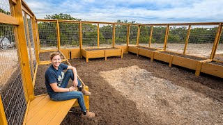 Enclosed Walk In Garden with Raised Beds [upl. by Lynn]