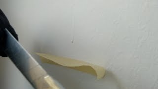 How to Remove Paint Drips on Walls [upl. by Kcirednek349]