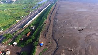 LUMPUR LAPINDO SIDOARJO  AERIAL [upl. by Carlson]